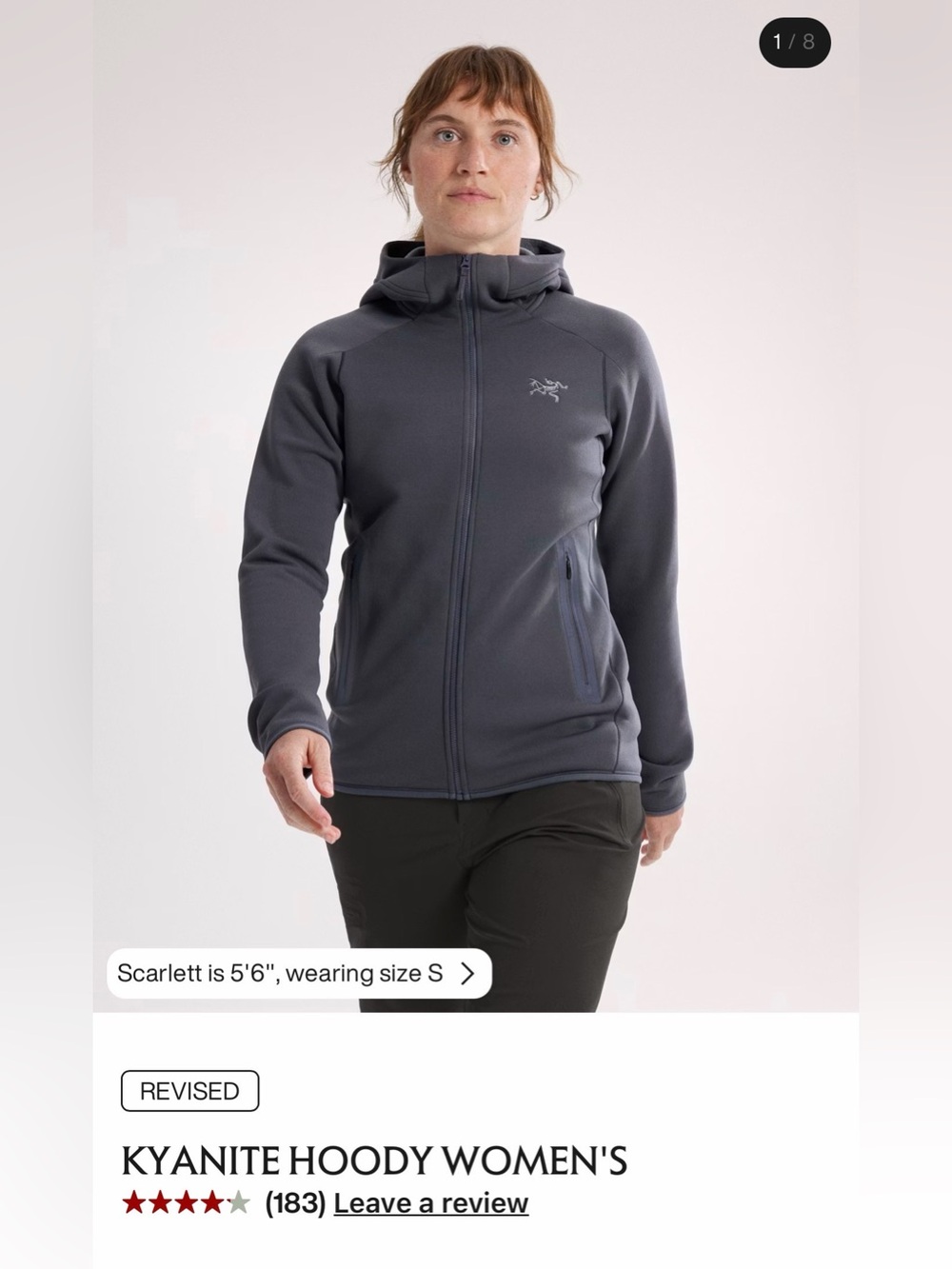 Arc'teryx Kyanite Hoody Women's - Slate Blue